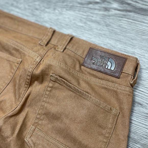 Womens The North Face Tan Denim Jeans Size 2 - Picture 4 of 4